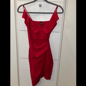 Juniors Red Mini Dress !